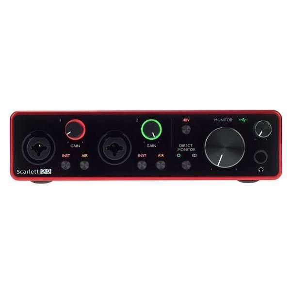 USB аудіо інтерфейс Focusrite Scarlett 2i2 3rd Gen 719297600935 фото