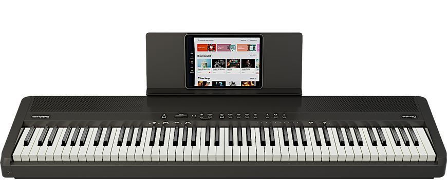 Цифровое пианино Roland FP-40 BK с Wi-Fi 719297602993 фото