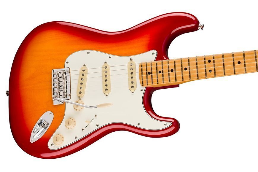 Электрогитара Fender Player II Stratocaster MN Aged Cherry Burst 719297602475 фото