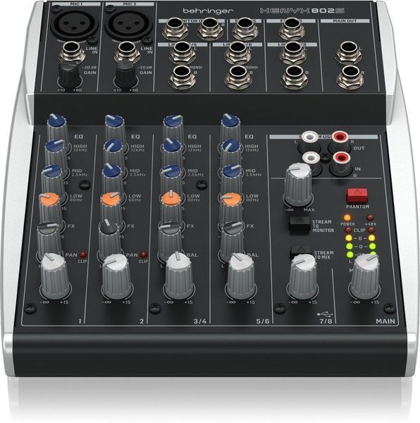 Микшерный пульт Behringer XENYX 802S 719297602687 фото