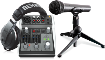 Готовий комплект для подкастів та домашньої студії Behringer PODCASTUDIO 2 USB 719297602692 фото