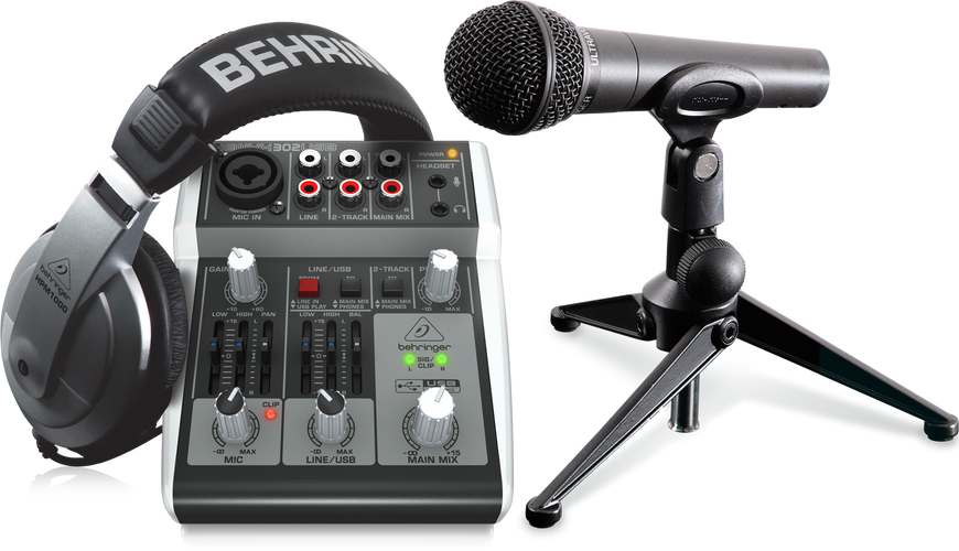 Готовий комплект для подкастів та домашньої студії Behringer PODCASTUDIO 2 USB 719297602692 фото