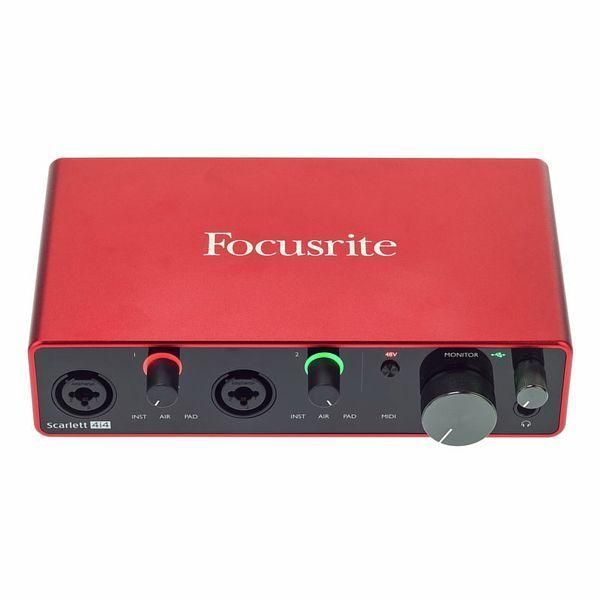 USB аудиоинтерфейс Focusrite Scarlett 4i4 3rd Gen 719297600951 фото