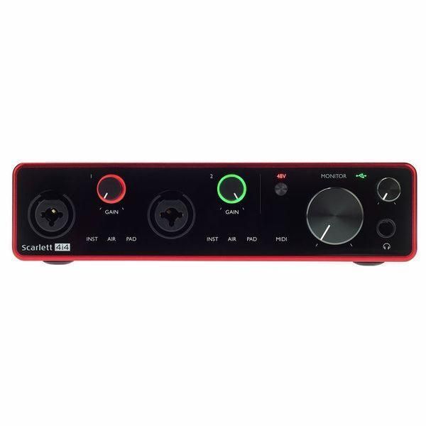 USB аудиоинтерфейс Focusrite Scarlett 4i4 3rd Gen 719297600951 фото