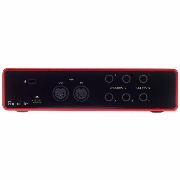USB аудиоинтерфейс Focusrite Scarlett 4i4 3rd Gen 719297600951 фото