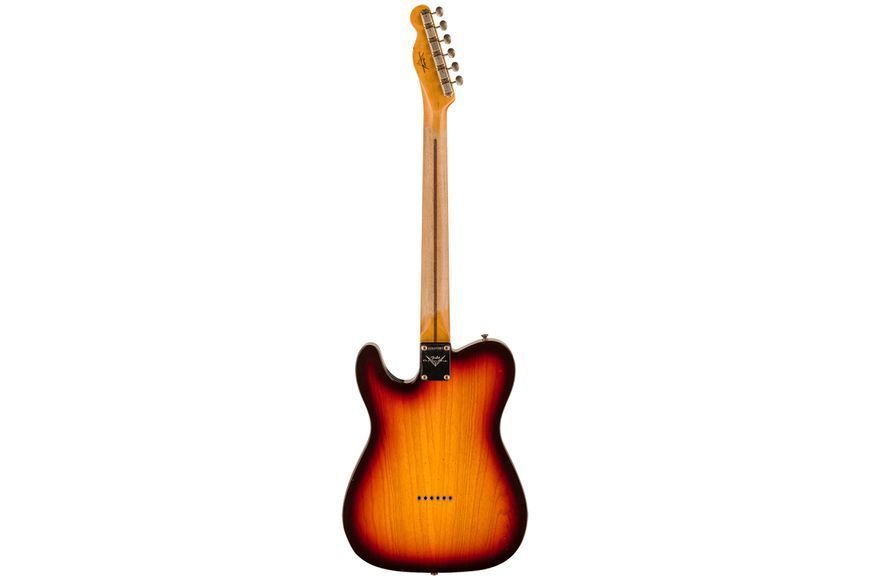 Электрогитара Fender 1959 Telecaster Journeyman Relic Faded Aged Chocolate 3-Color Sunburst 719297602432 фото