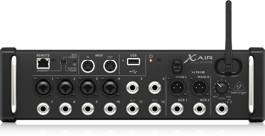 Behringer X Air XR12 цифровой микшер для планшетов 719297602696 фото