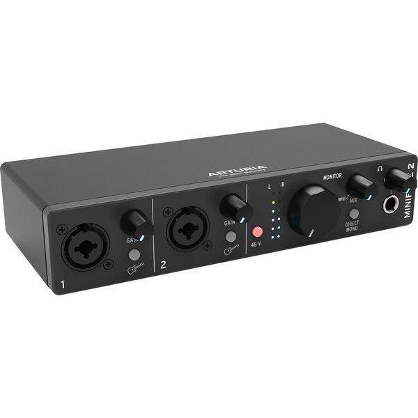 Аудиоинтерфейс Arturia MiniFuse 2 Black 719297600957 фото