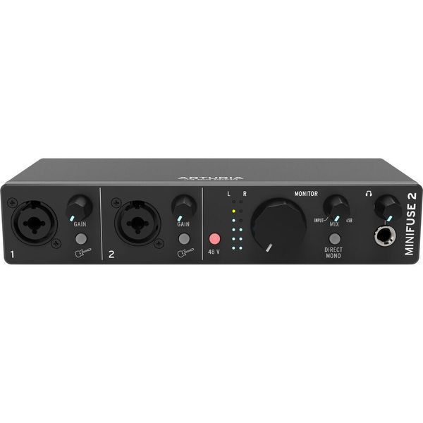 Аудиоинтерфейс Arturia MiniFuse 2 Black 719297600957 фото