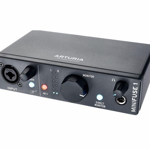 Аудиоинтерфейс Arturia MiniFuse 1 Black 719297600959 фото