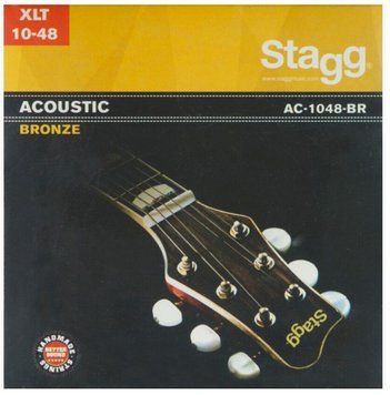 Комплект струн для акустической гитары Stagg AC-1048-BR Бронза 719297602546 фото