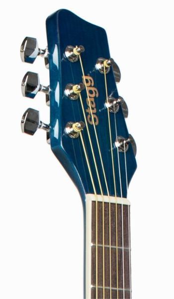 Акустическая гитара STAGG SA20D BLUE 719297600829 фото