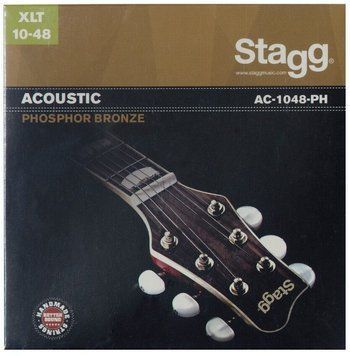 Комплект струн для акустической гитары Stagg AC-1048-PH 719297602547 фото