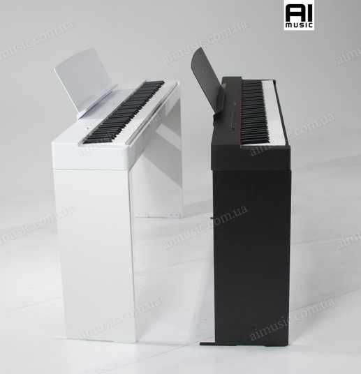Цифровое пианино YAMAHA P-225 BK + Деревянная Стойка