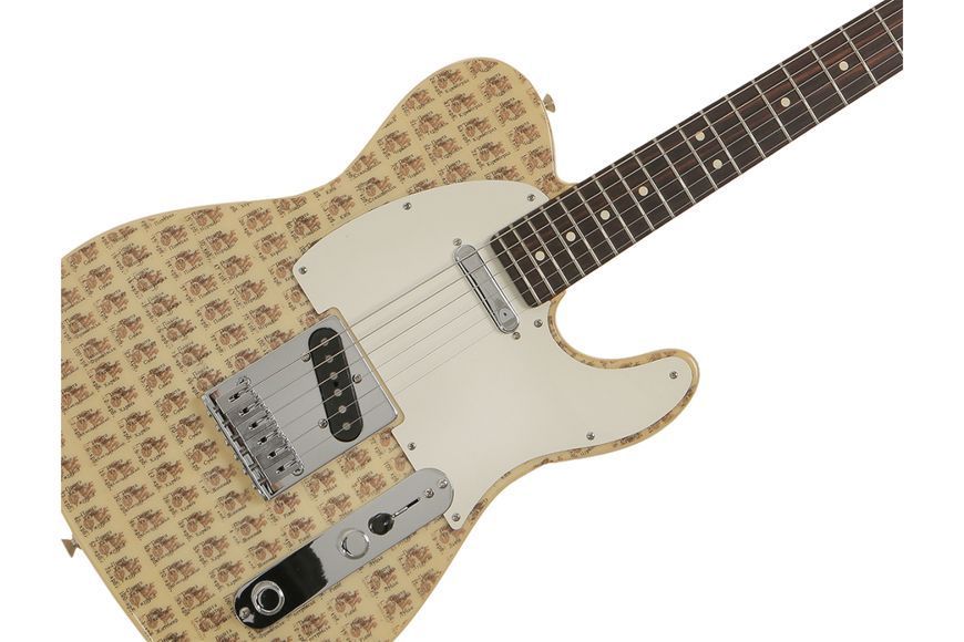 Электрогитара Fender Custom Shop Andy Mooney Telecaster Желтая 719297602448 фото