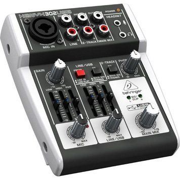 Микшерный пульт Behringer XENYX 302USB 719297601284 фото