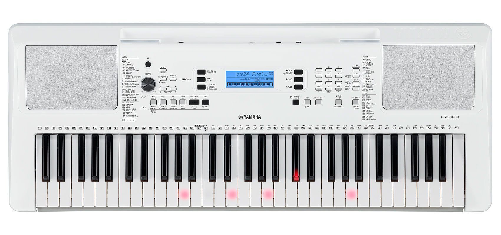 YAMAHA　キーボード　EZ300 Синтезатор YAMAHA EZ-300