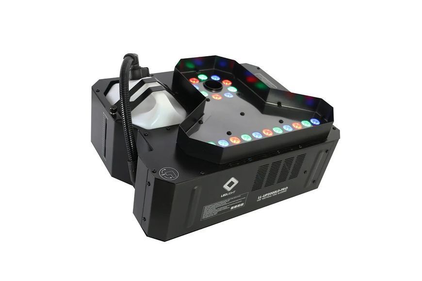 Генератор диму з підсвічуванням Free Color SM029 3000W LED 719297603048 фото