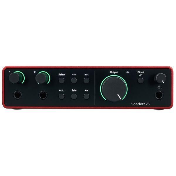 Аудіоінтерфейс Focusrite Scarlett 2i2 4th Generation 719297600973 фото