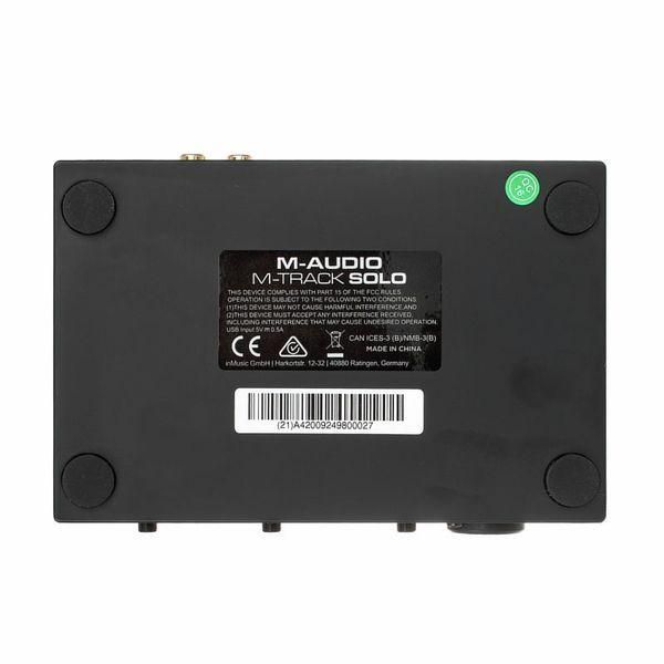 Аудиоинтерфейс M-Audio M-Track Solo 719297600938 фото