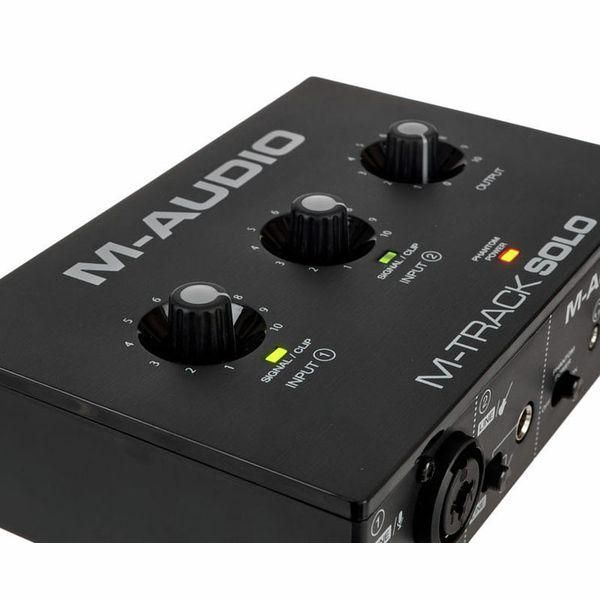 Аудиоинтерфейс M-Audio M-Track Solo 719297600938 фото