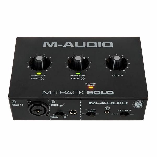 Аудиоинтерфейс M-Audio M-Track Solo 719297600938 фото