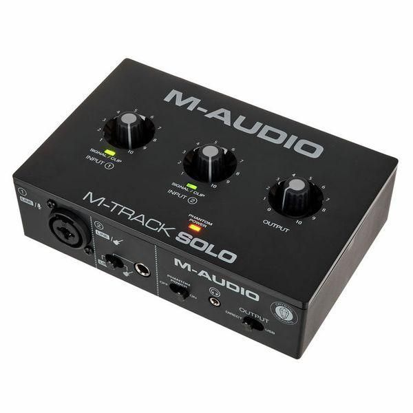 Аудиоинтерфейс M-Audio M-Track Solo 719297600938 фото