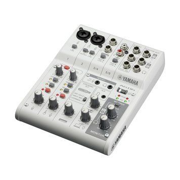 Аудіоінтерфейс YAMAHA AG06MK2 (White) 719297601819 фото