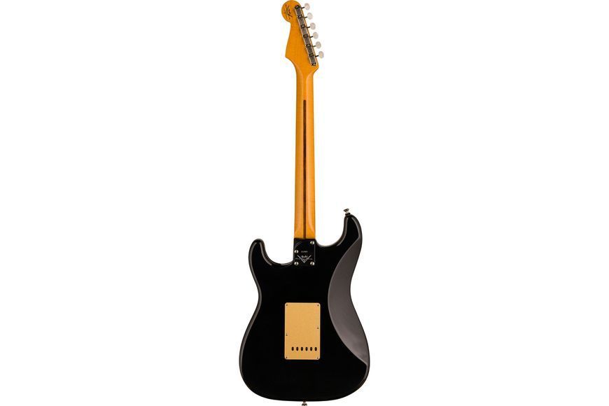 Електрогітара Fender Limited Edition American Custom Shop Stratocaster DLX Aged Black 719297602454 фото