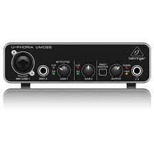 Звуковая карта BEHRINGER UMC 22 719297600925 фото