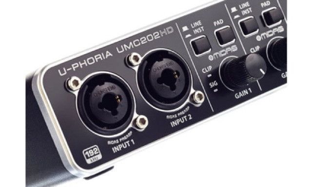 Звукова карта BEHRINGER U-PHORIA UMC202HD 719297600926 фото