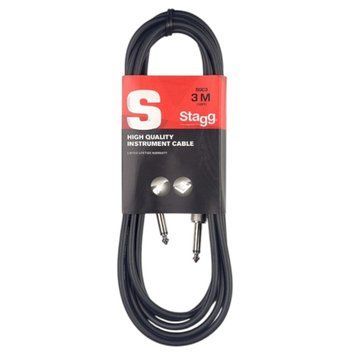 Інструментальний кабель Stagg jack/jack 3 м, SGC3, S-series 719297602933 фото