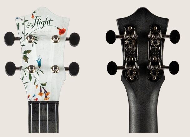 Укулеле Flight UTS-40 FLOWER Ultra travel 719297602725 фото
