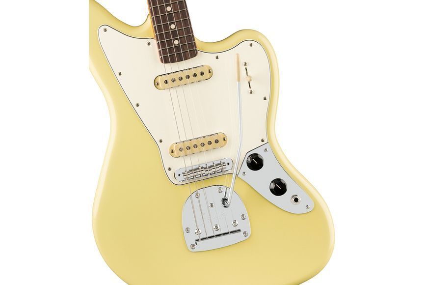 Електрогітара Fender Player II Jaguar RW Hialeah Yellow 719297602458 фото