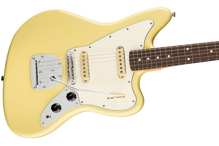 Електрогітара Fender Player II Jaguar RW Hialeah Yellow 719297602458 фото