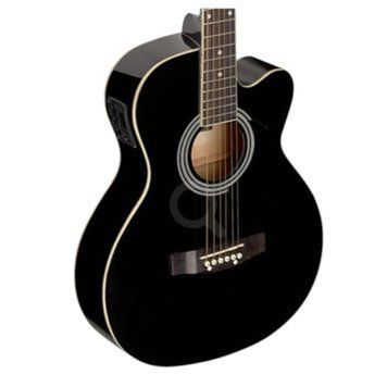 Электроакустическая гитара Stagg SA20ACE BLK 719297602563 фото