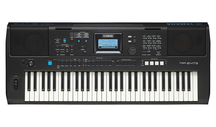 Синтезатор YAMAHA PSR-E473  Стійка до синтезатора у подарунок 719297600087 фото