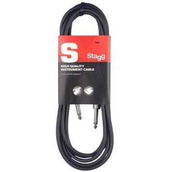 Інструментальний кабель Stagg jack/jack 6 м, SGC6, S-series 719297602938 фото