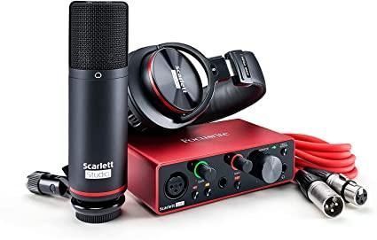 Комплект для звукозапису Focusrite Scarlett Solo Studio 3rd Gen 719297600933 фото