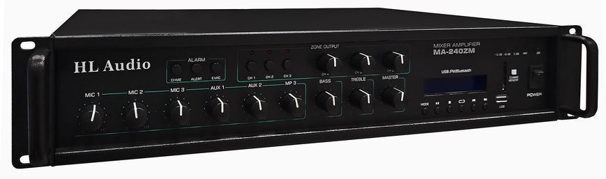 Підсилювач HL AUDIO MA240ZM Public Address Amplifier 719297601736 фото