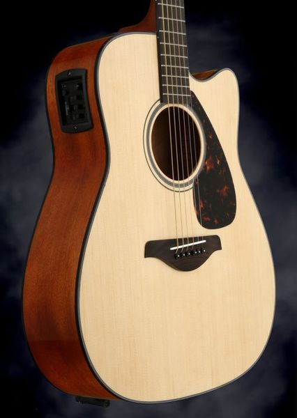 Электроакустическая гитара YAMAHA FGX800C (Natural) 719297602064 фото