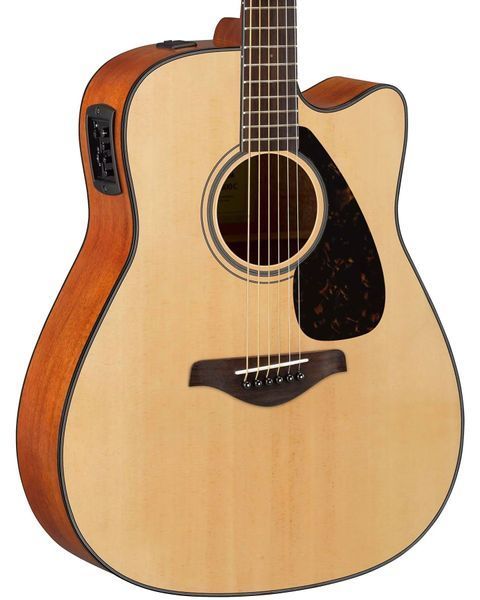 Электроакустическая гитара YAMAHA FGX800C (Natural) 719297602064 фото