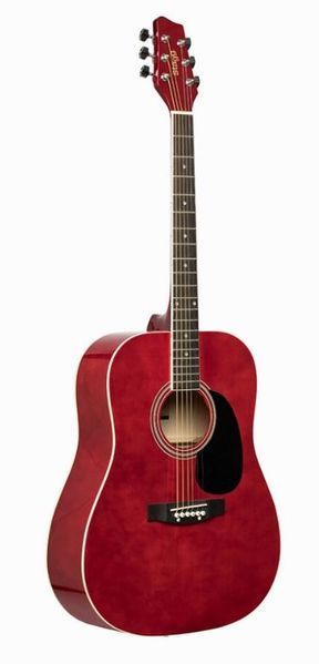 Акустическая гитара STAGG SA20D RED 719297600835 фото