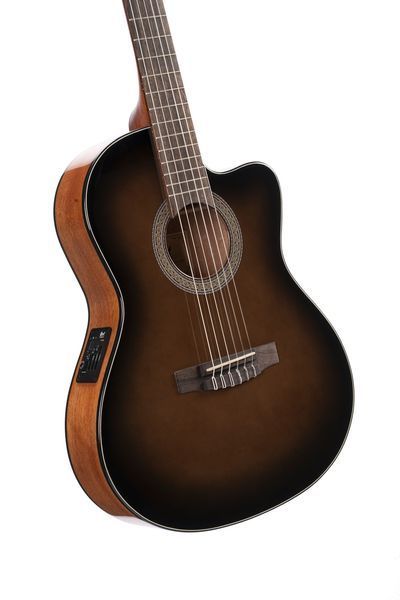 Класична гітара CORT Jade E Nylon (Dark Brown Burst) 719297600536 фото