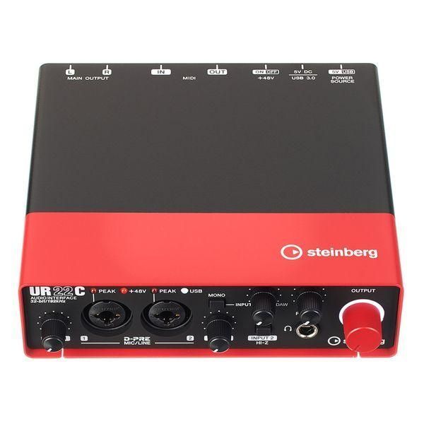 Аудиоинтерфейс Steinberg UR22C Red 719297600983 фото