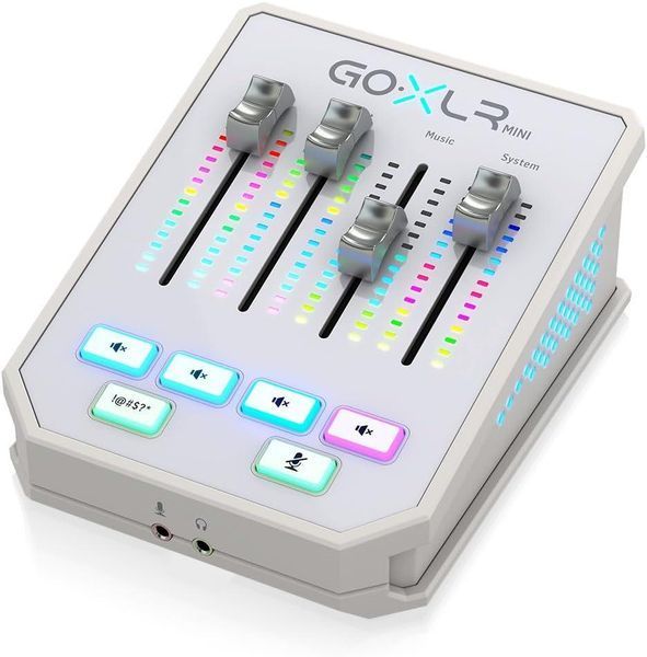 Аудиоинтерфейс TC-Helicon GO XLR Mini White 719297600994 фото