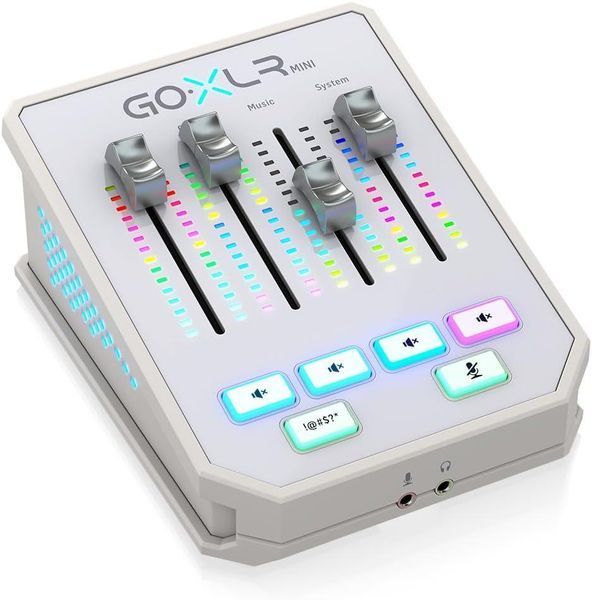 Аудиоинтерфейс TC-Helicon GO XLR Mini White 719297600994 фото