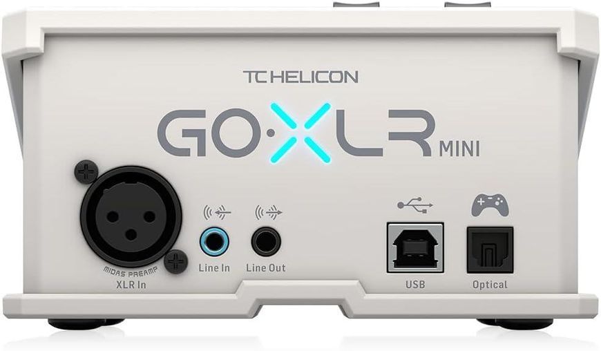 Аудиоинтерфейс TC-Helicon GO XLR Mini White 719297600994 фото