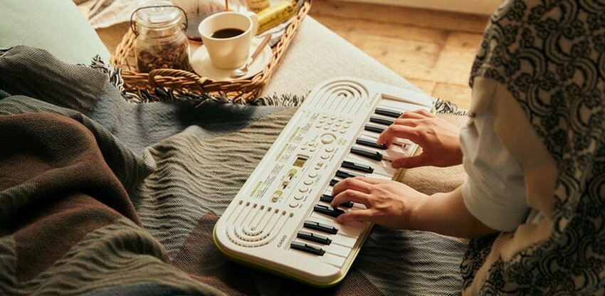 Casio SA-50 реверберация -