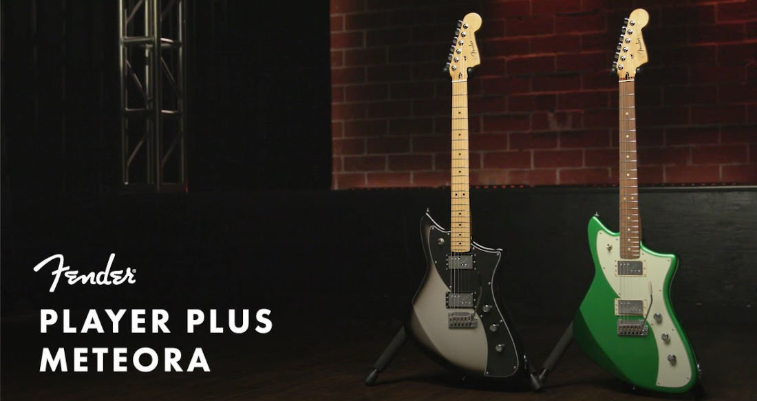 Электрогитара Fender Player Plus Meteora LTD Sapfire Blue Transparent